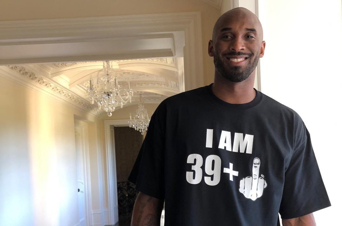 Kobe Bryant Wants You to Fuck Off for Reminding Him He's 40 Years Old