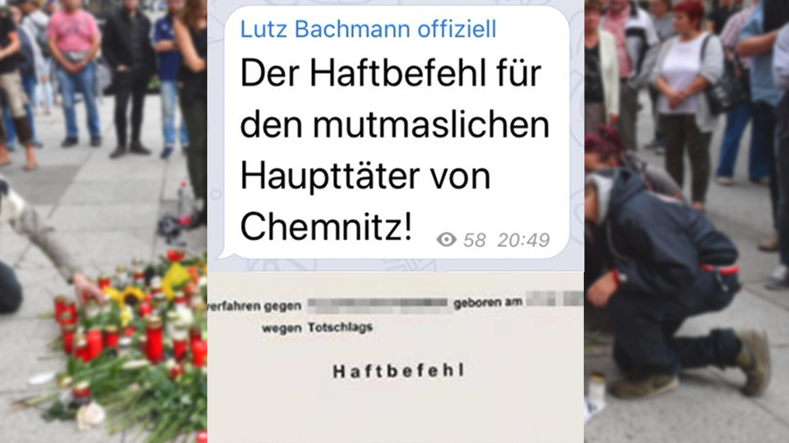 Rechtsradikale Veröffentlichen Haftbefehl Gegen Mutmasslichen ...