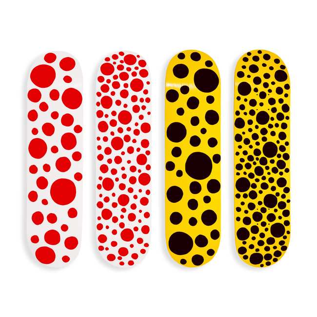 Moma And Yayoi Kusama Team Up On Extremely Limited Edition Skate