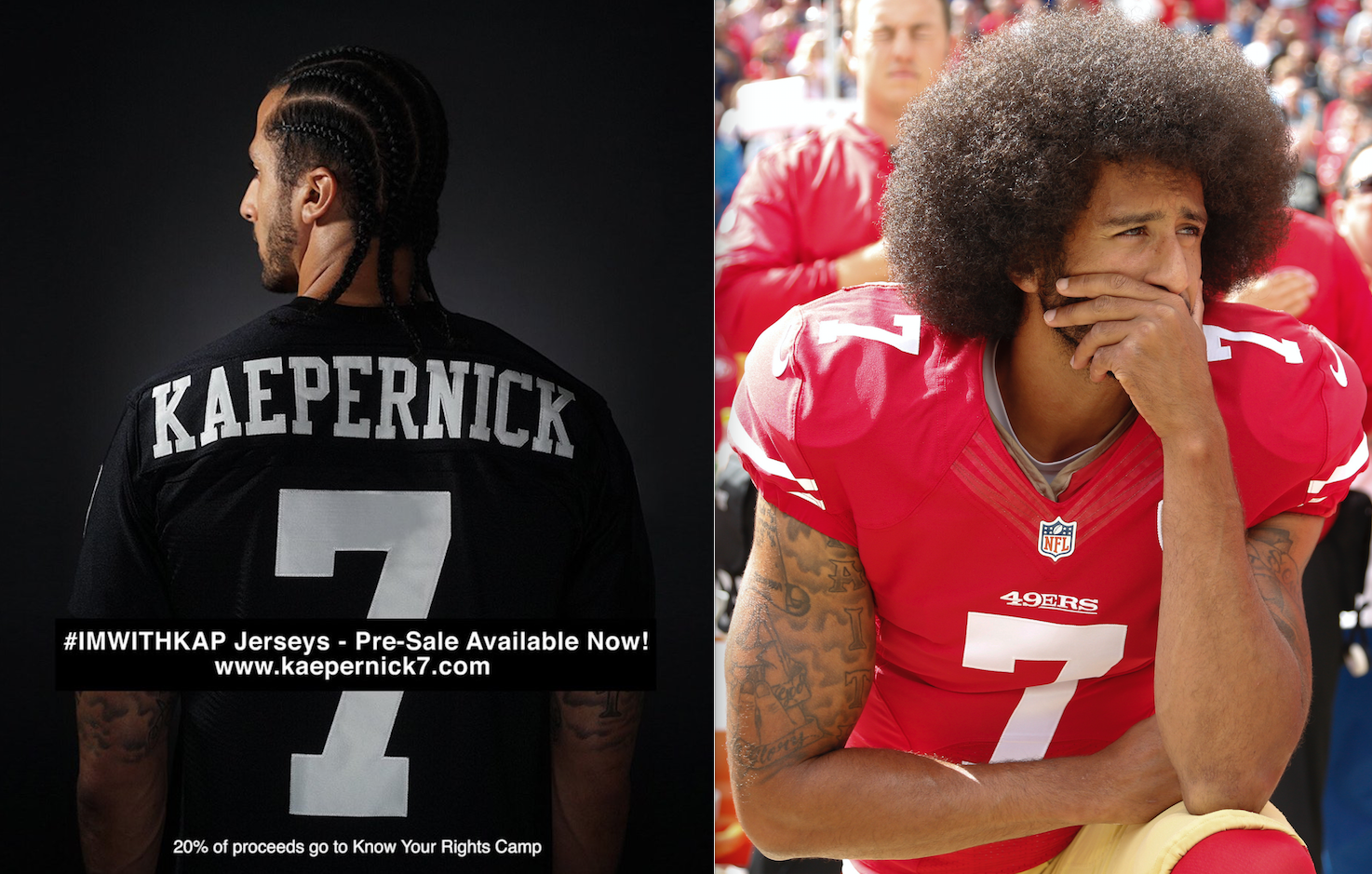 how much is a kaepernick jersey