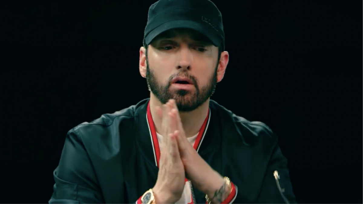 Eminem Says He's Happy When He's Angry, Which... Makes Sense