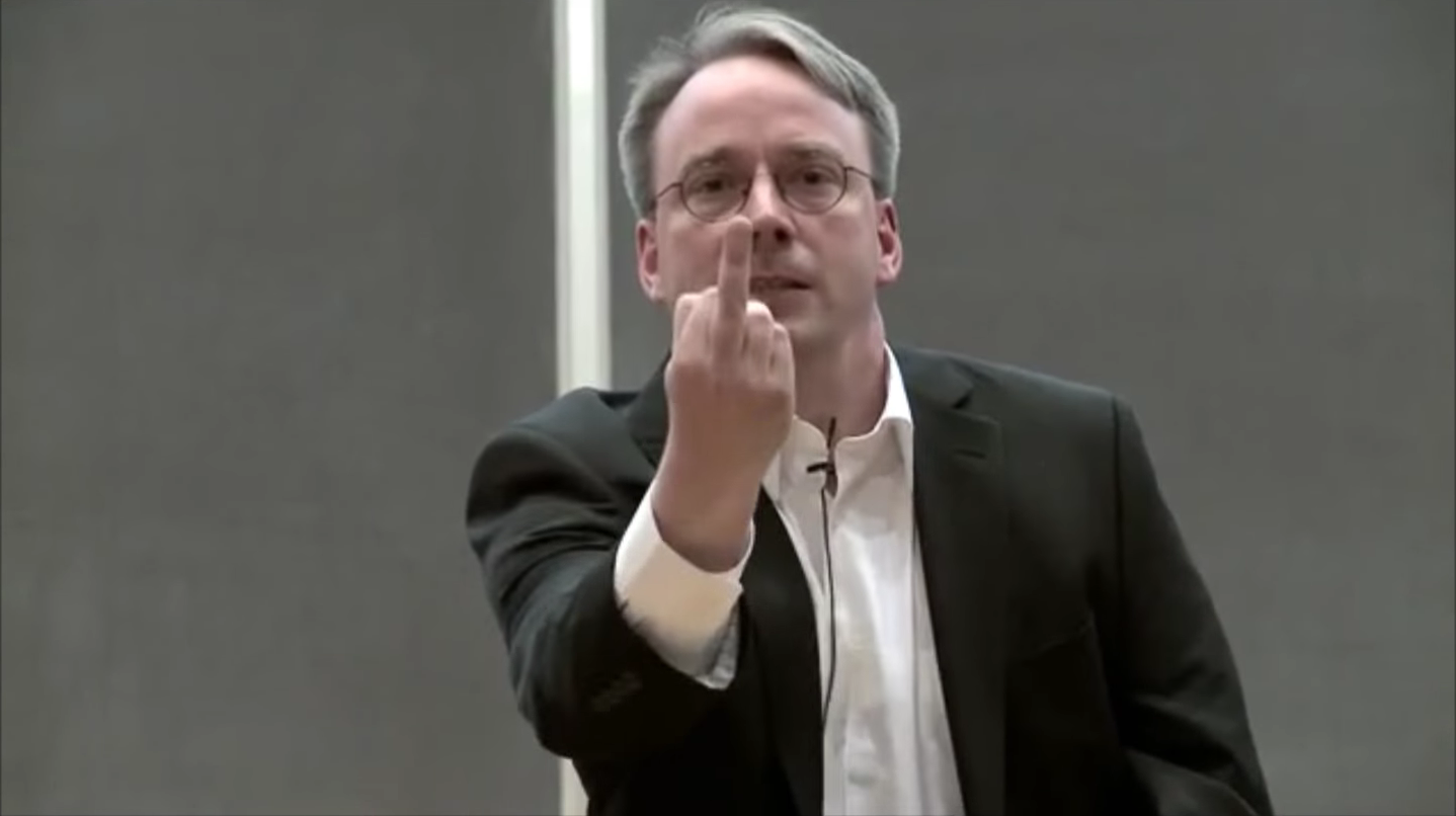 Linus Torvalds, inventore di Linux, non vuole più sbroccare