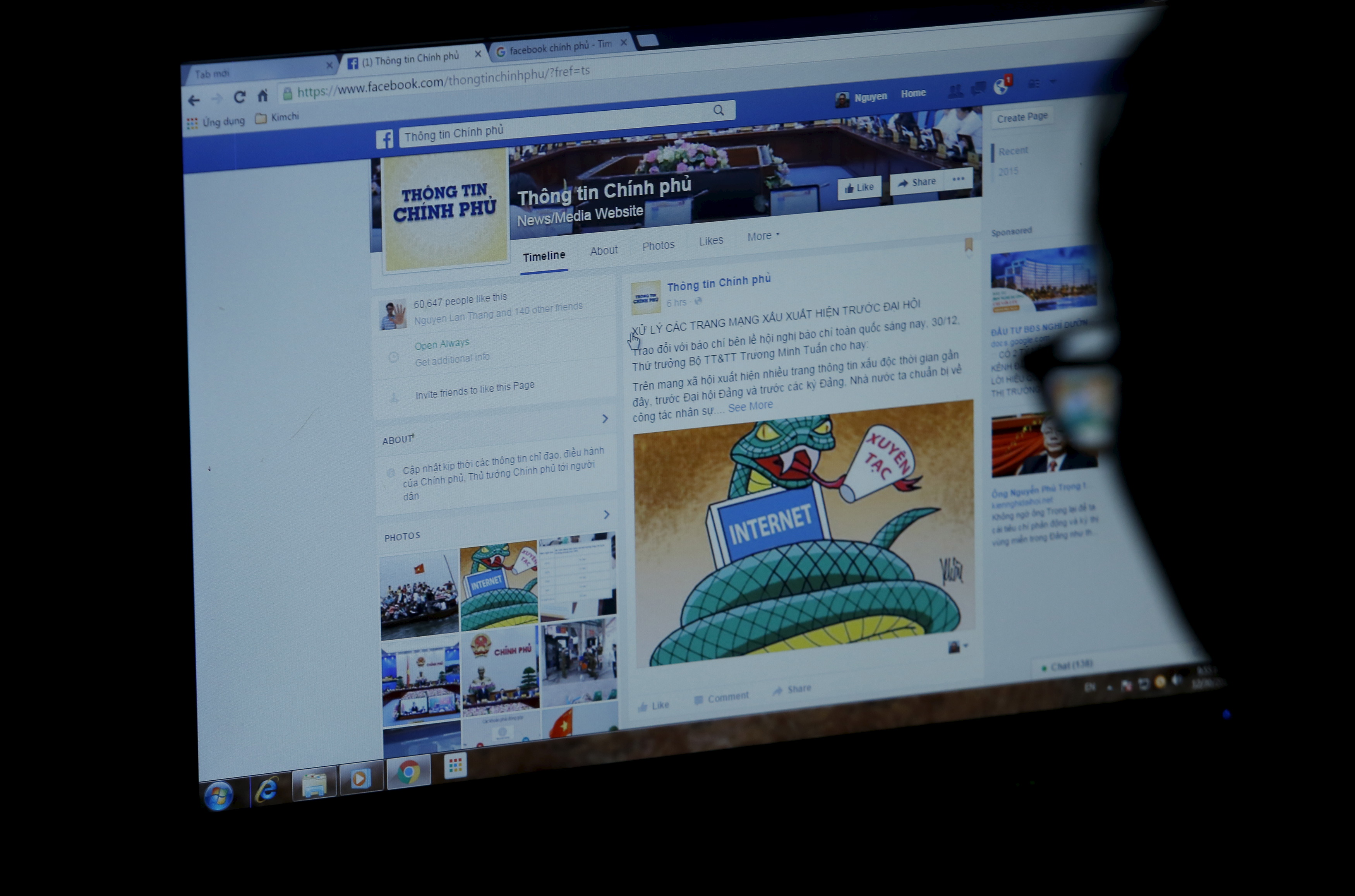 Vietnam keeps throwing people in jail for their Facebook posts