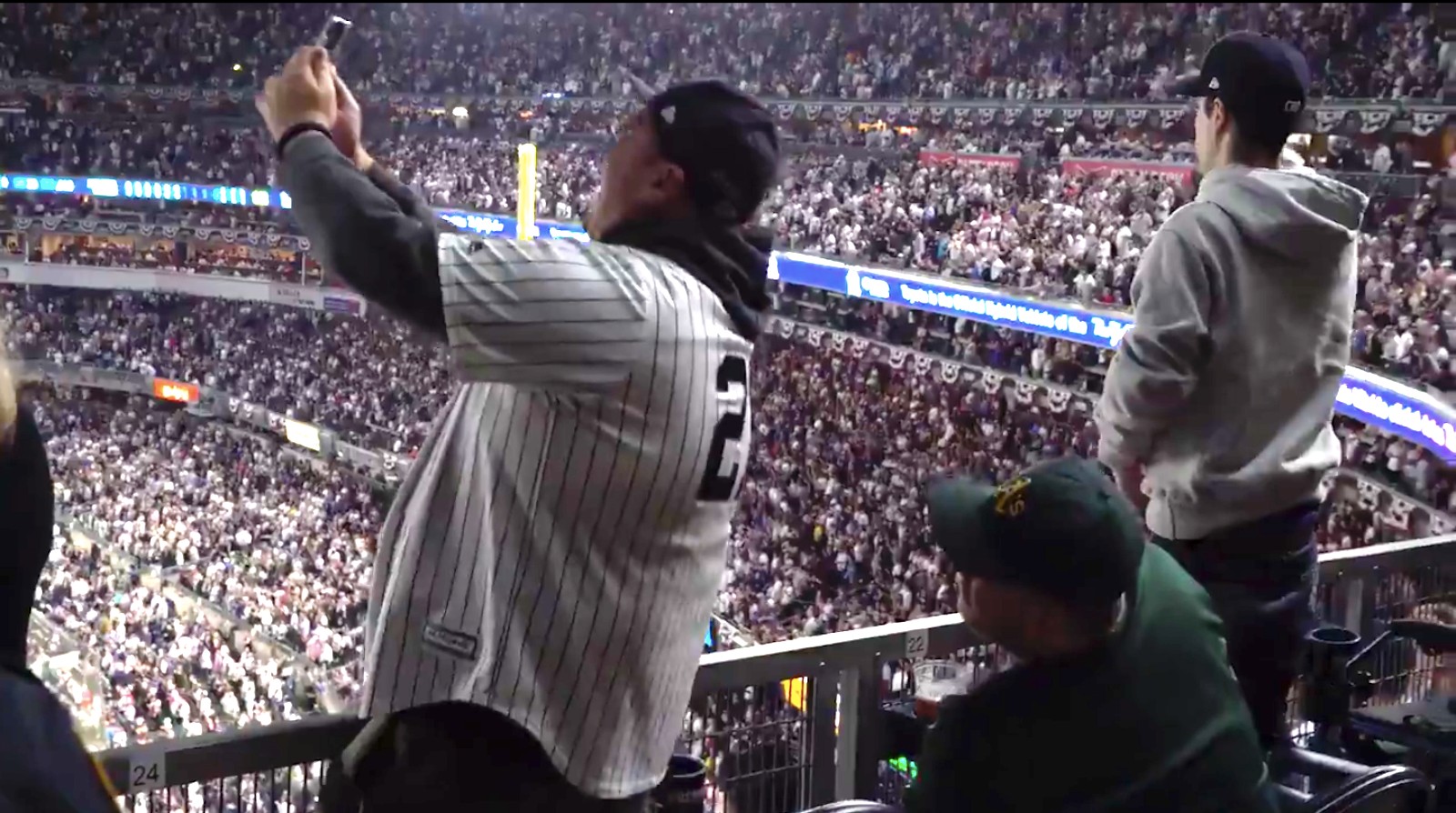 Biggest @yankees fan out there! #yankees #yankeestadium #fyp