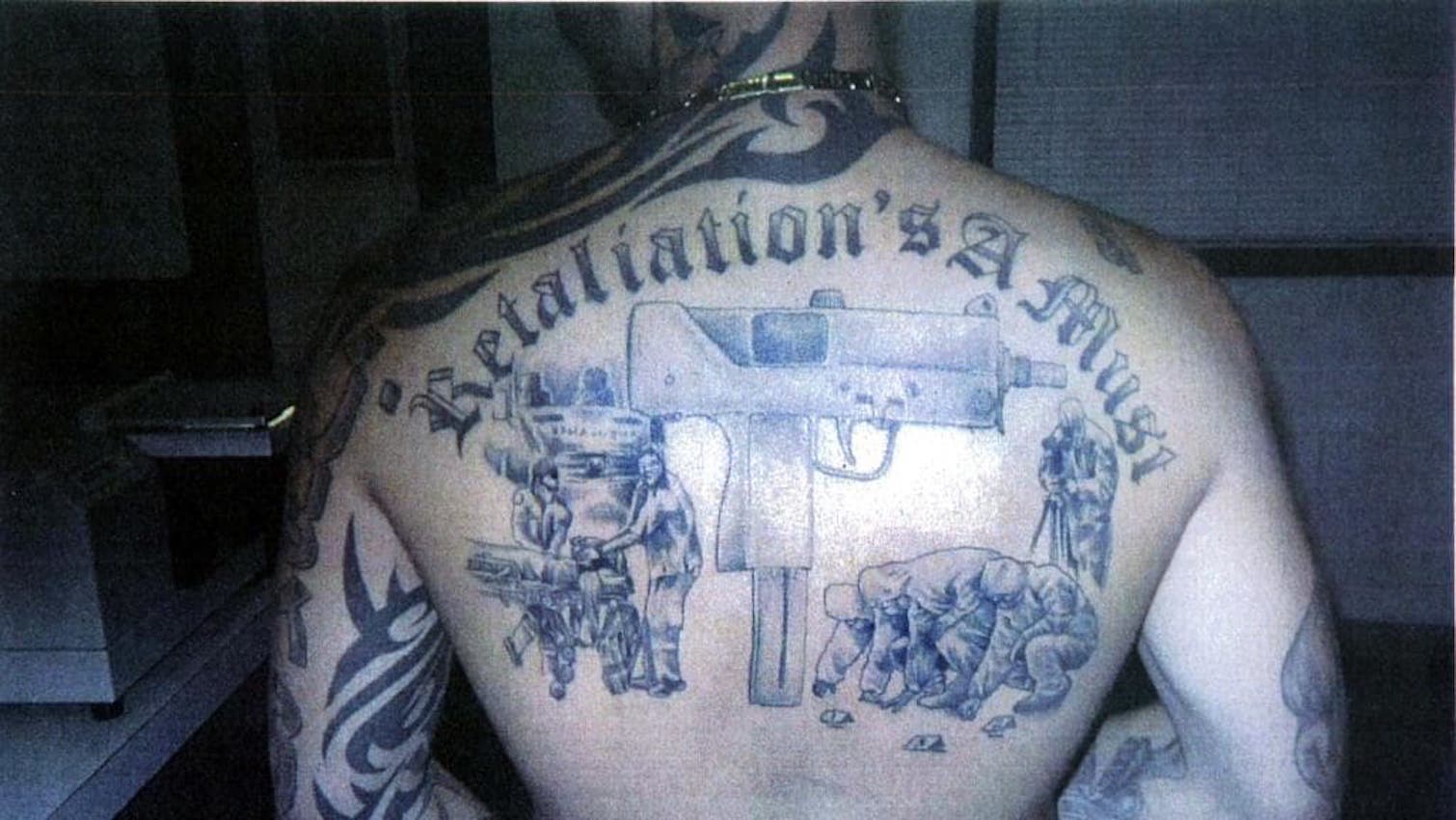gangster louis vuitton tattoo