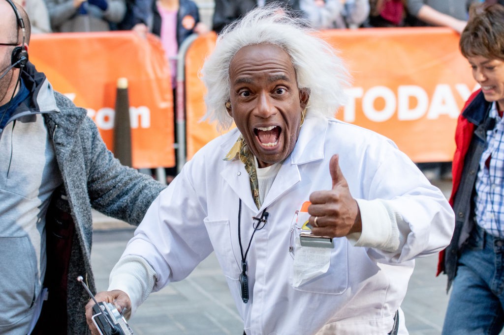 Al Roker s Doc Brown Halloween Costume Wasn t Whiteface You Dummies