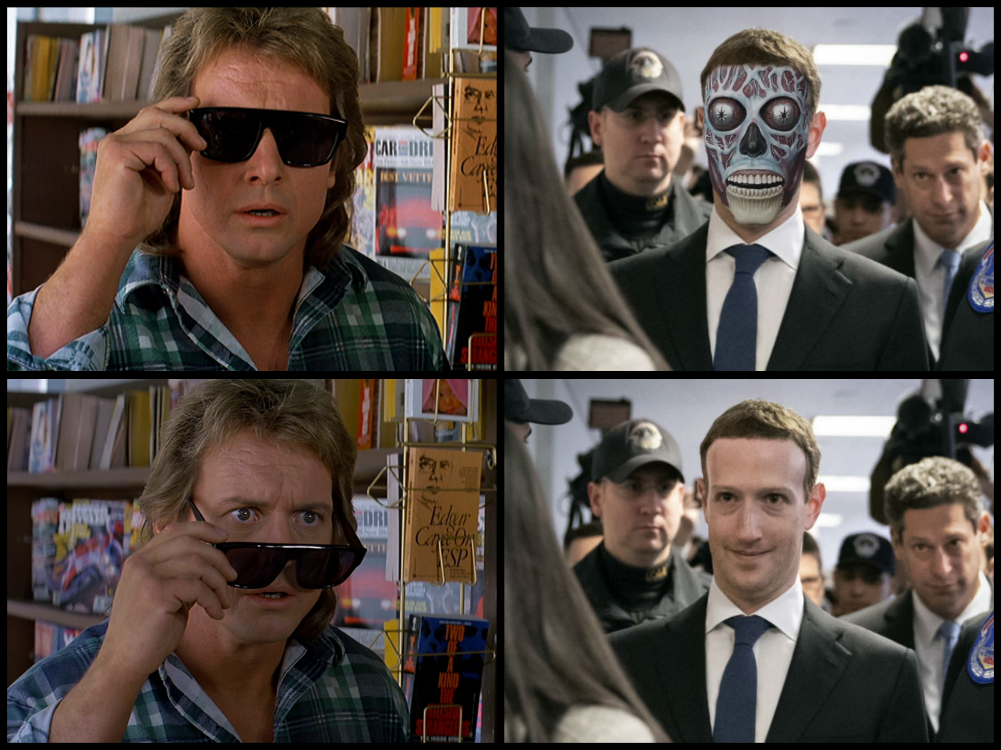 They Live Sun Glasses : r/MemeTemplatesOfficial