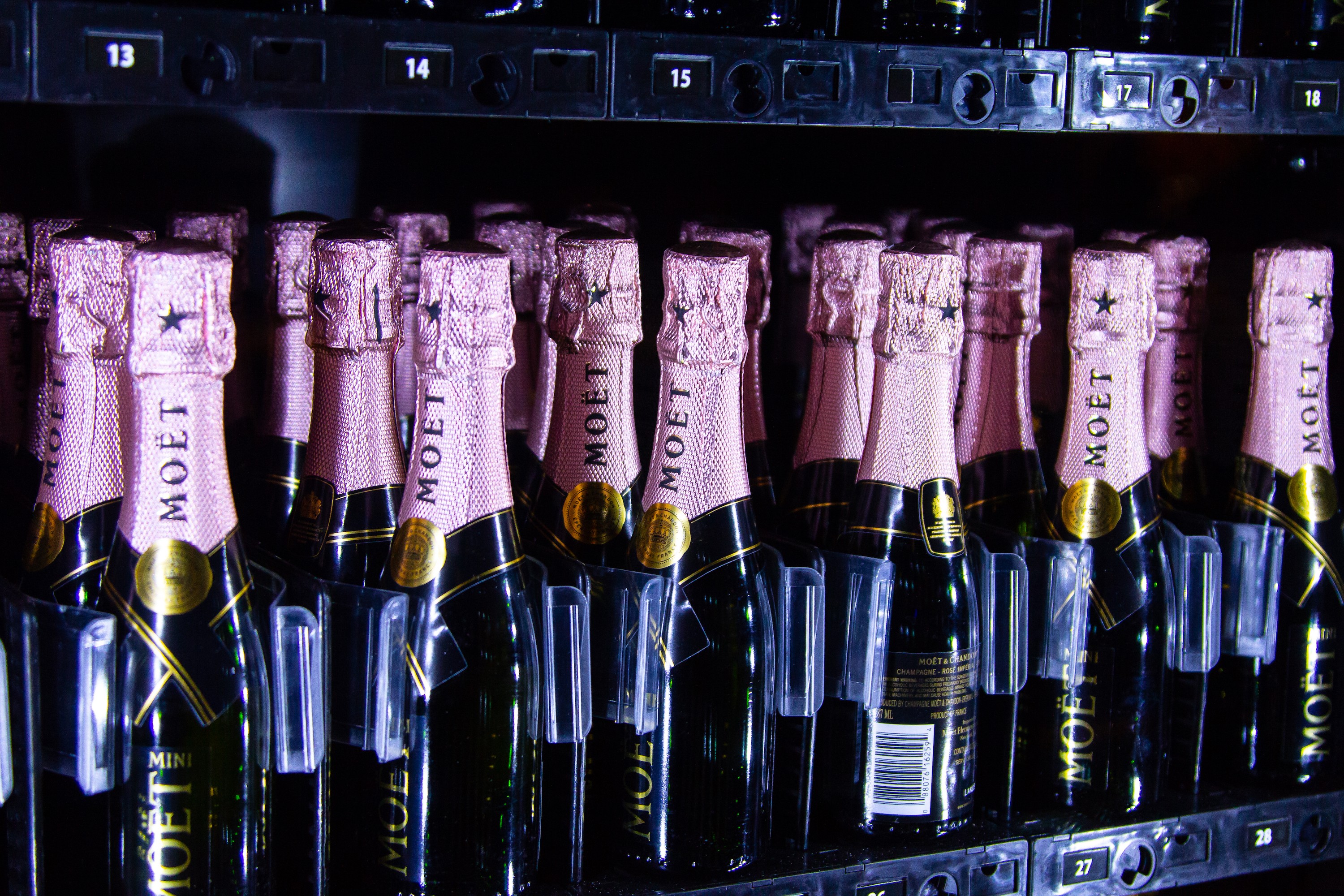 Champagne Vending Machine - Moet & Chandon Dispenser