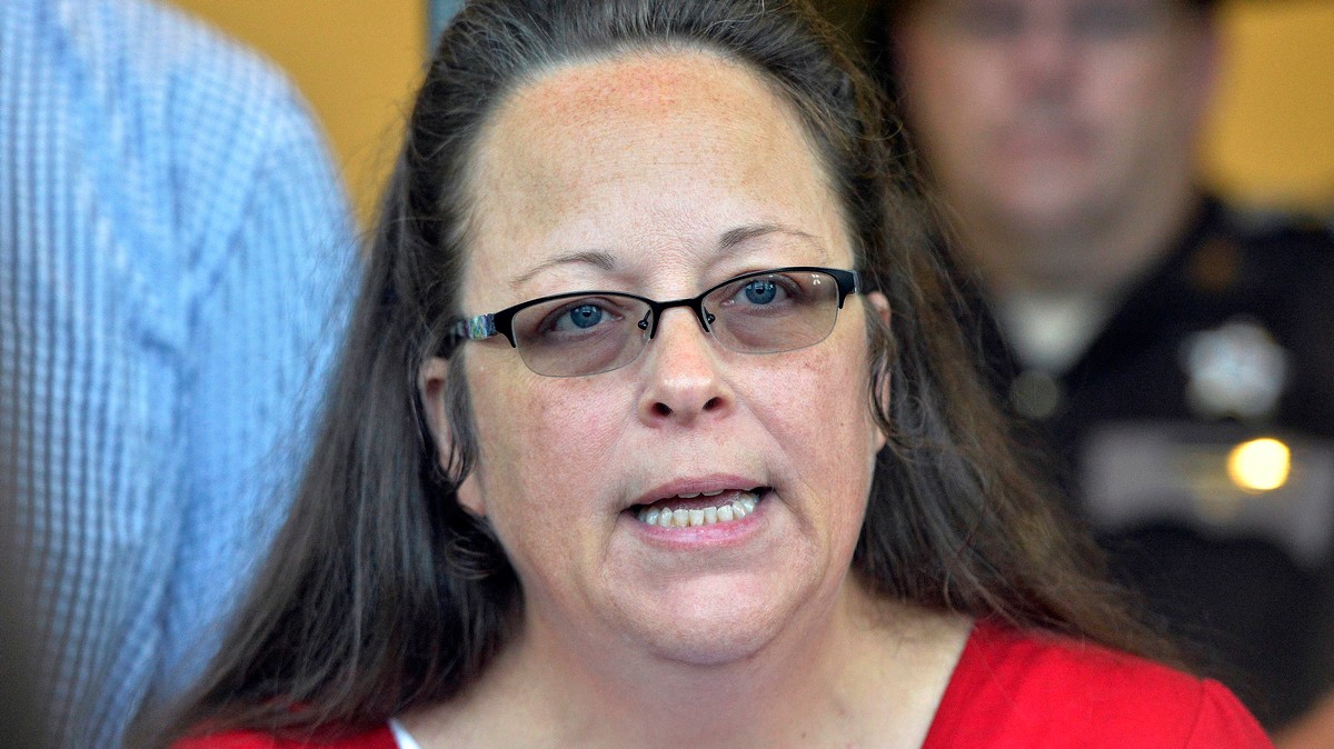 Kim Davis Anti Gay Marriage Kentucky Clerk Who Took Her Talents To