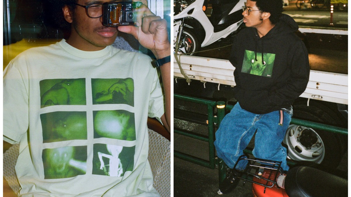 Supreme's new t-shirts feature Aphex Twin's creepiest visuals