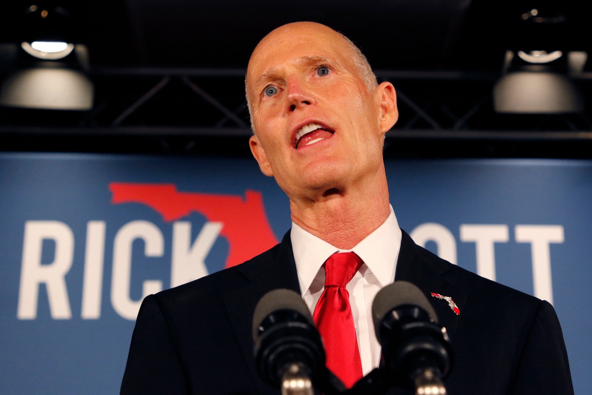 Rick Scott Wants Cops To Seize Ballots And Voting Machines In The