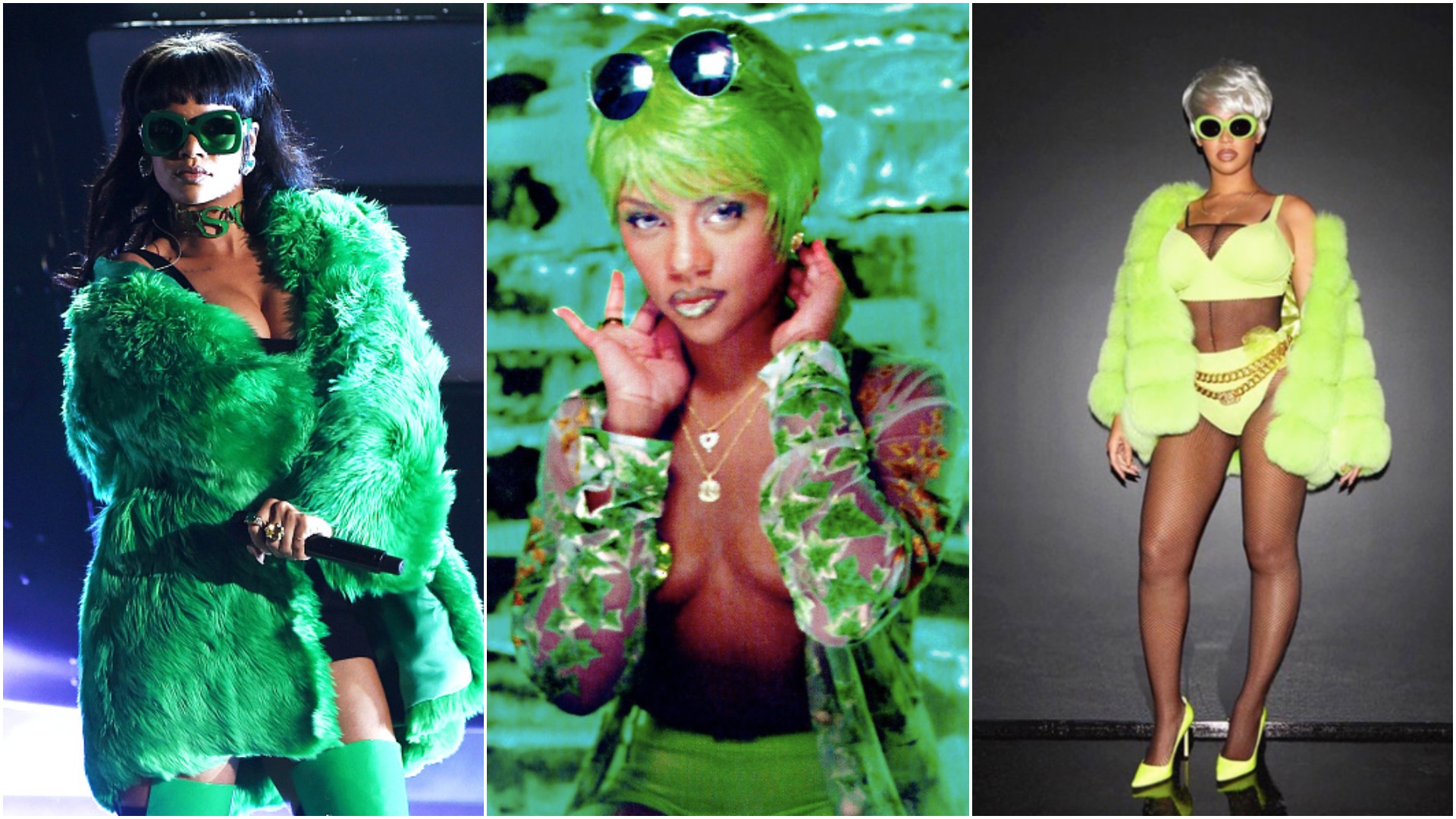 lil kim 90s outfits.