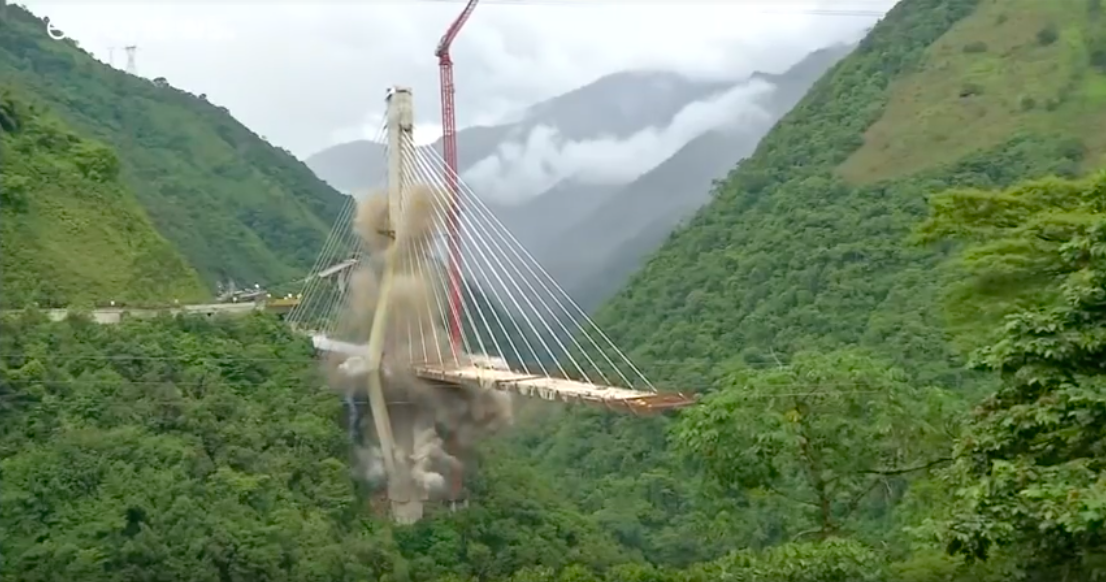 Estupidez histórica los puentes en Colombia vienen cayéndose desde 1700