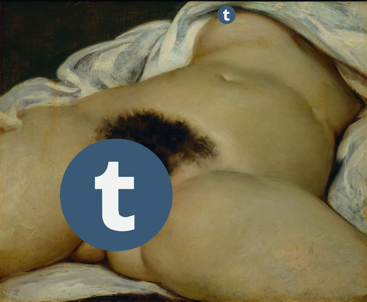 Volgens seksbloggers is Tumblr ten dode opgeschreven nu ze alle porno verbieden foto