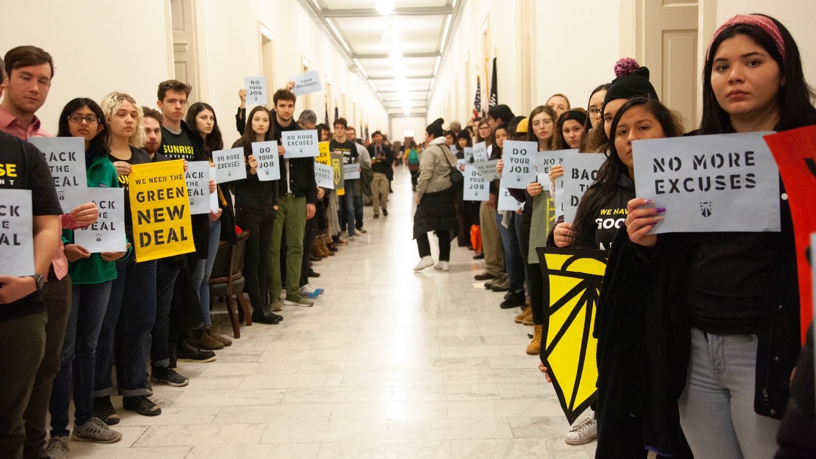 Pelosi offers meeting to Green New Deal activists as 61 protesters are arrested at her ...1600 x 900