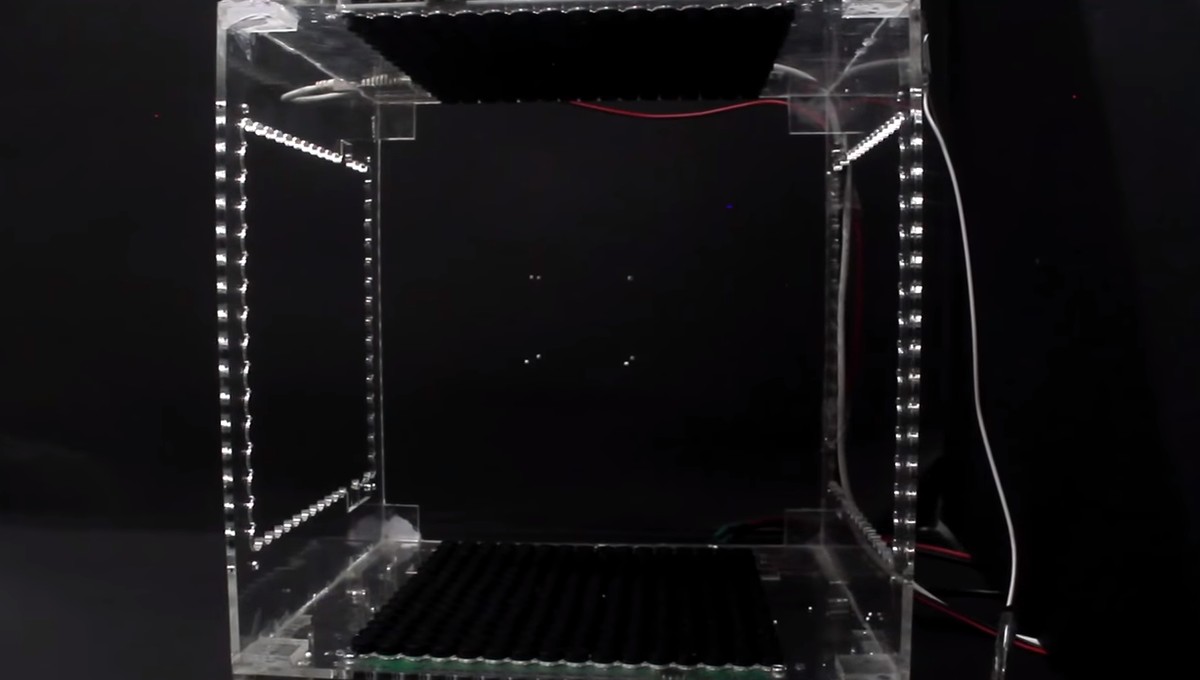 Watch Sound Waves Levitate Small Objects In Different Directions