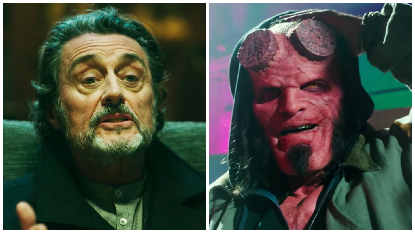 who is in the new hellboy movie