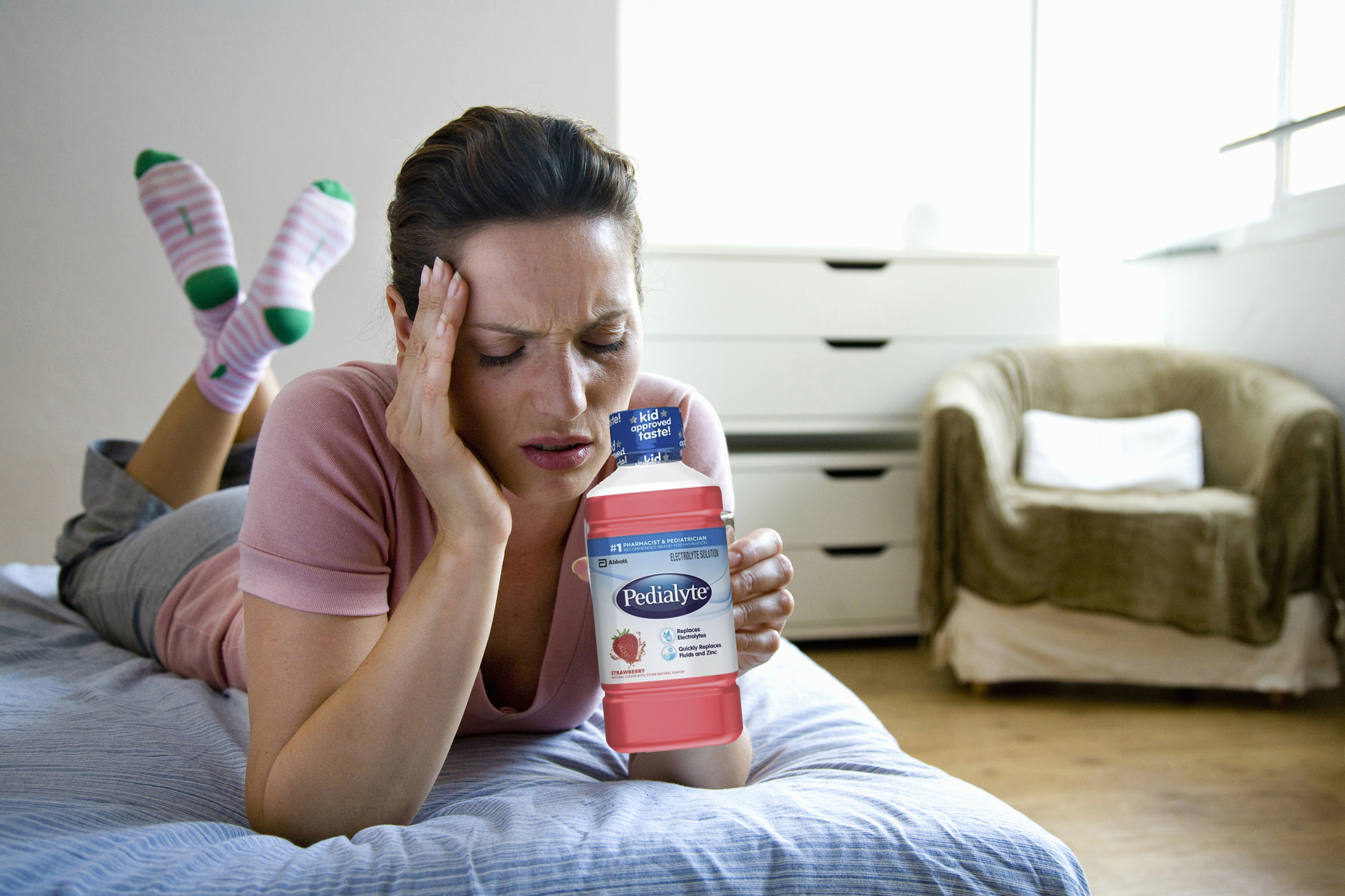 pedialyte sick