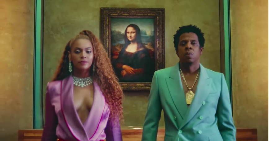 beyonce and jay z louvre video