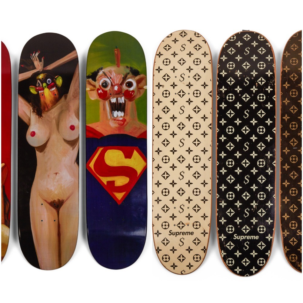Supreme Skateboards and Louis Vuitton Collection - RollBack World