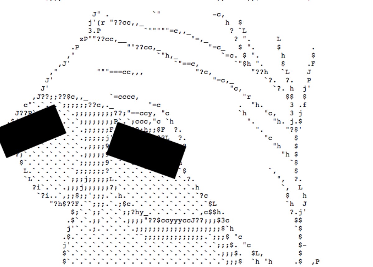 Sms ascii bilder