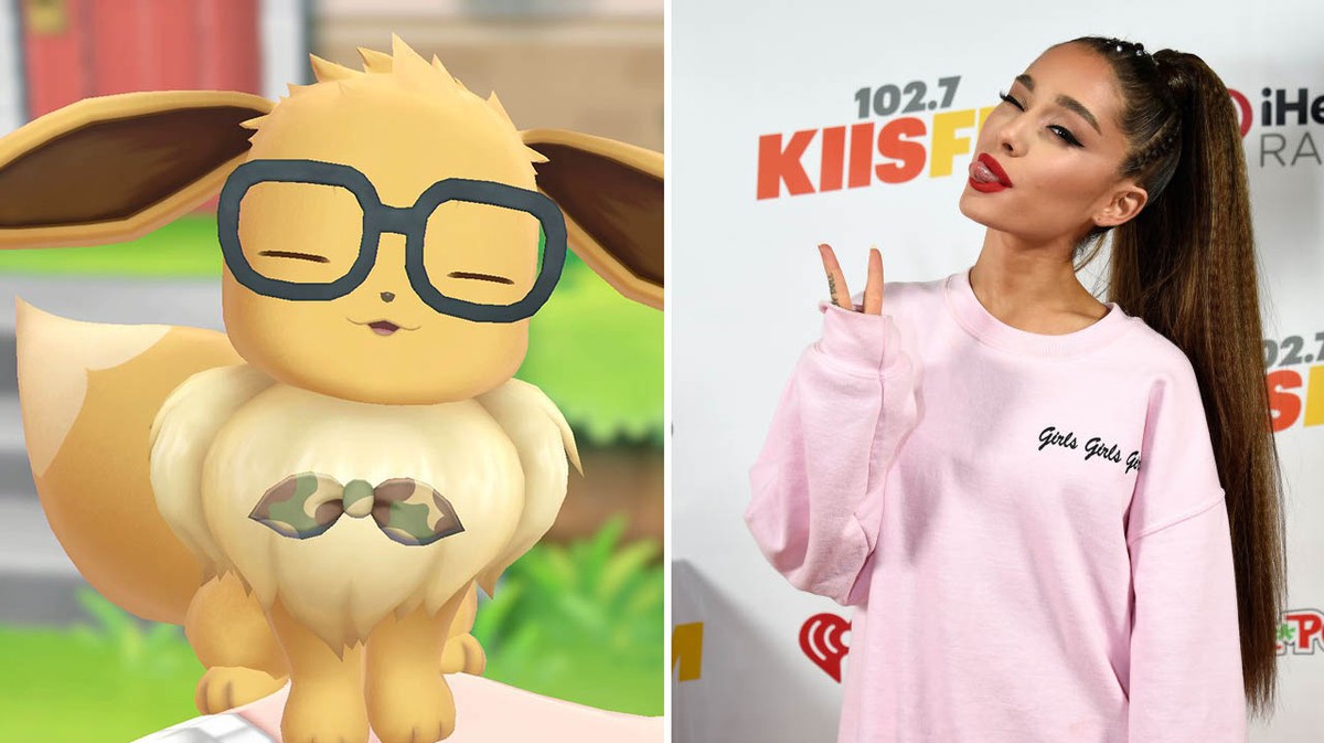 Ariana Grande Is Literally the Pokémon Eevee, So Her ...