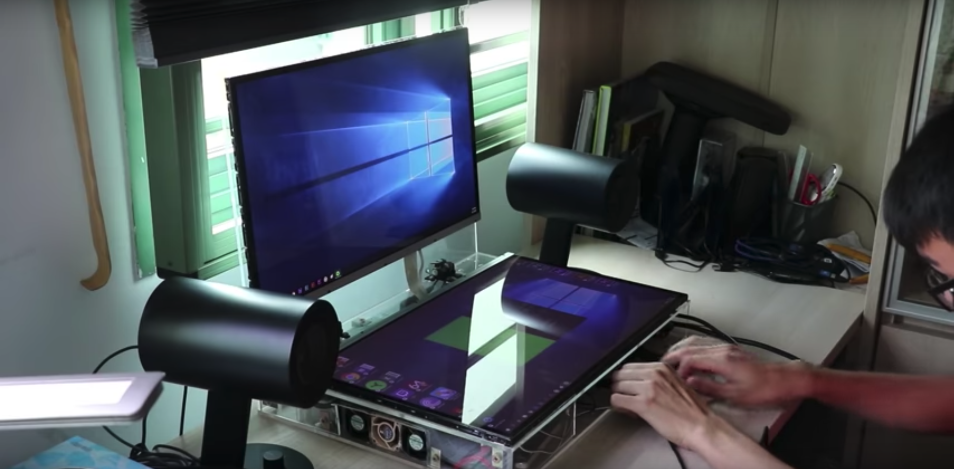 Your Builds Cursed Diy Dual Screen Laptop