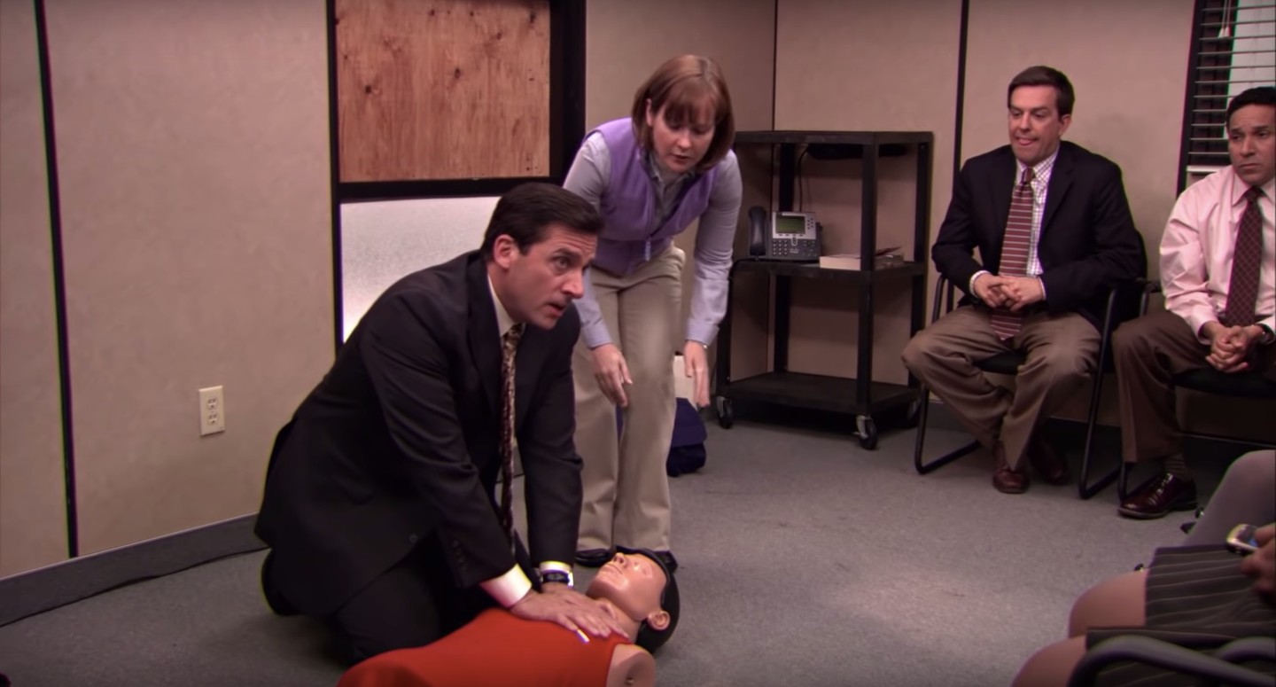 This Guy Saved a Woman's Life with CPR He Learned from 'The Office'