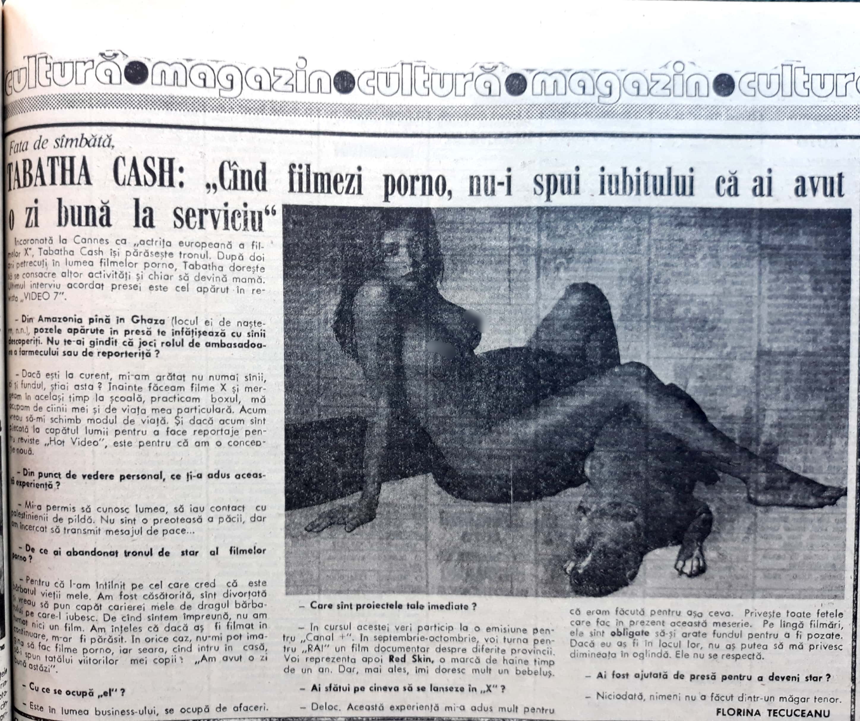 Cum arătau primele reviste românești cu sex de după Revoluţie