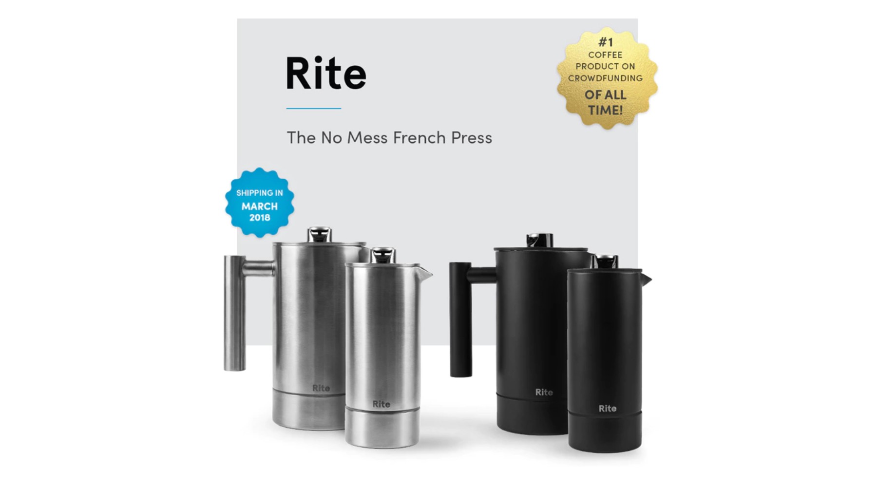 With over $1.3 million funded, this tiny portable French Press