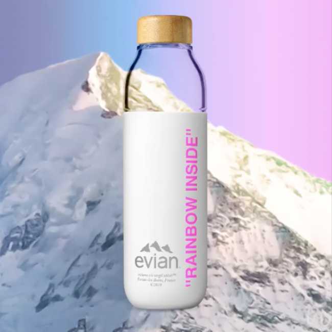 Virgil Abloh and Evian Are Here to Make Hydration Cool