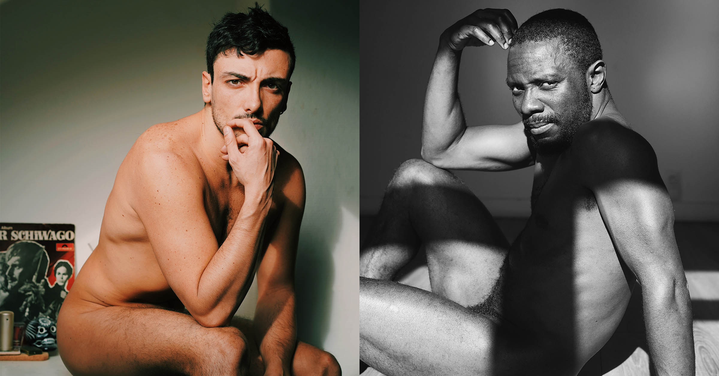 Tale of Men maakt sensuele fotos van LHBT+-mannen en schrijft hun verhalen erbij