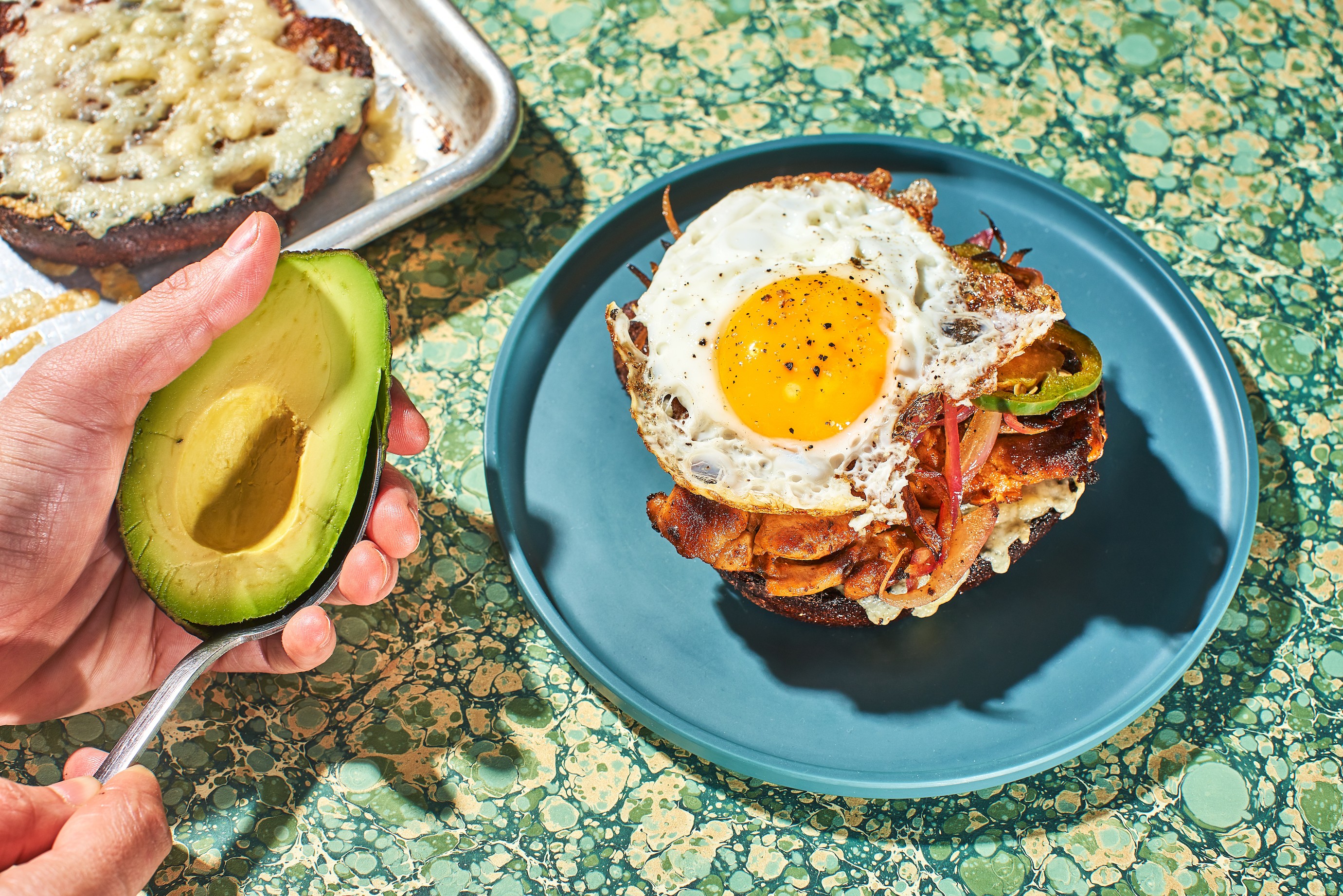 Easy Chicken Avocado And Fried Egg Sandwich Recipe