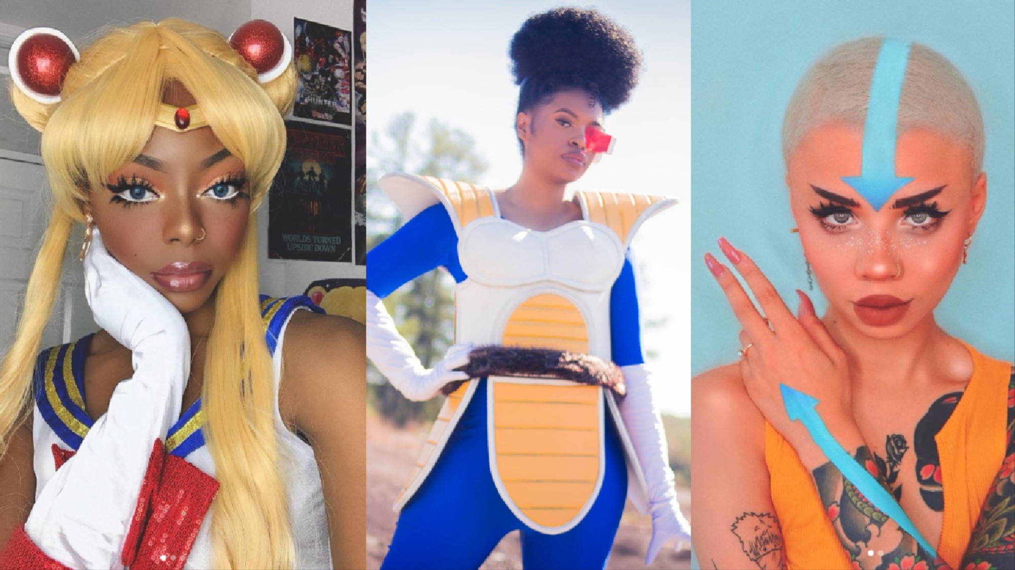 Blue Hair Ebony Xxx - Meet the Black Anime Cosplayers Blowing Up on Instagram - VICE