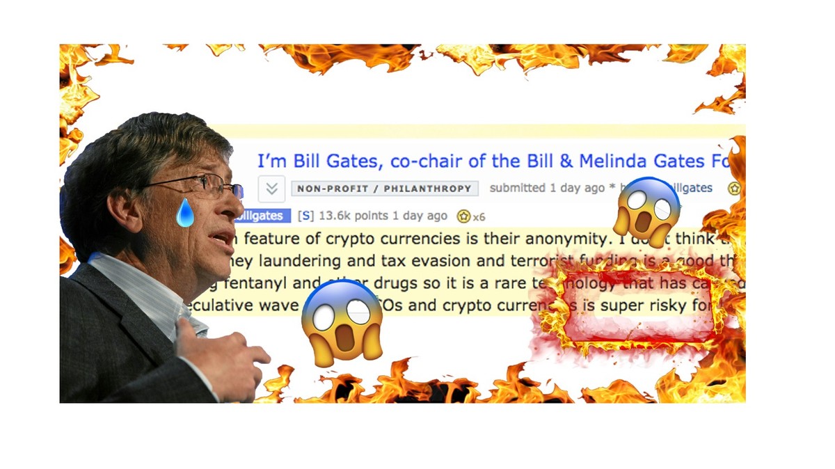 cryptocurrency super risky in the long run bill gates