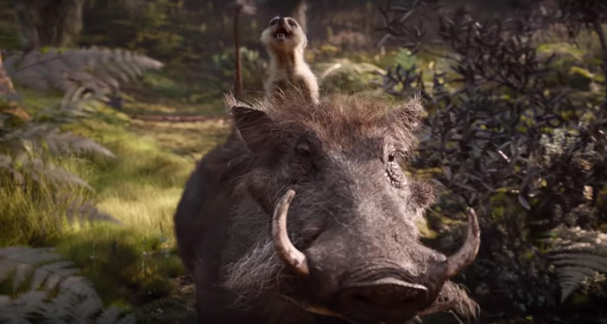 Timon and Pumbaa Are Terrifying in the First Lion King 