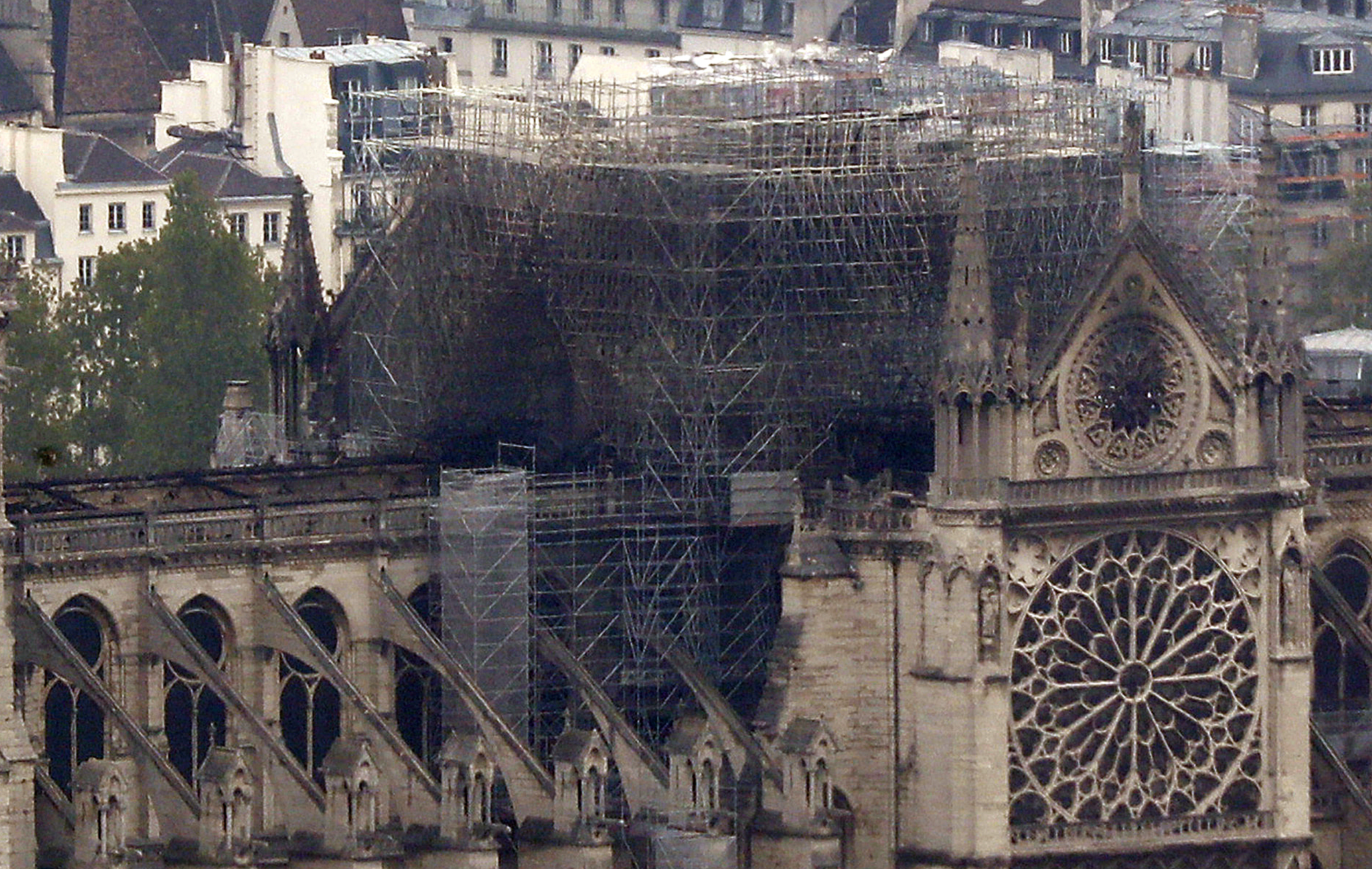 repetition Peave London Here's what Notre Dame looks like after a 9-hour fire
