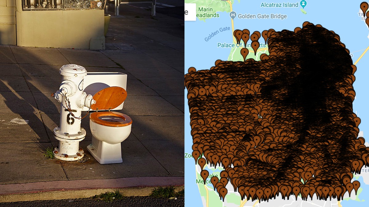 The Amount Of Poop On San Franciscos Streets Has Hit An All Time High