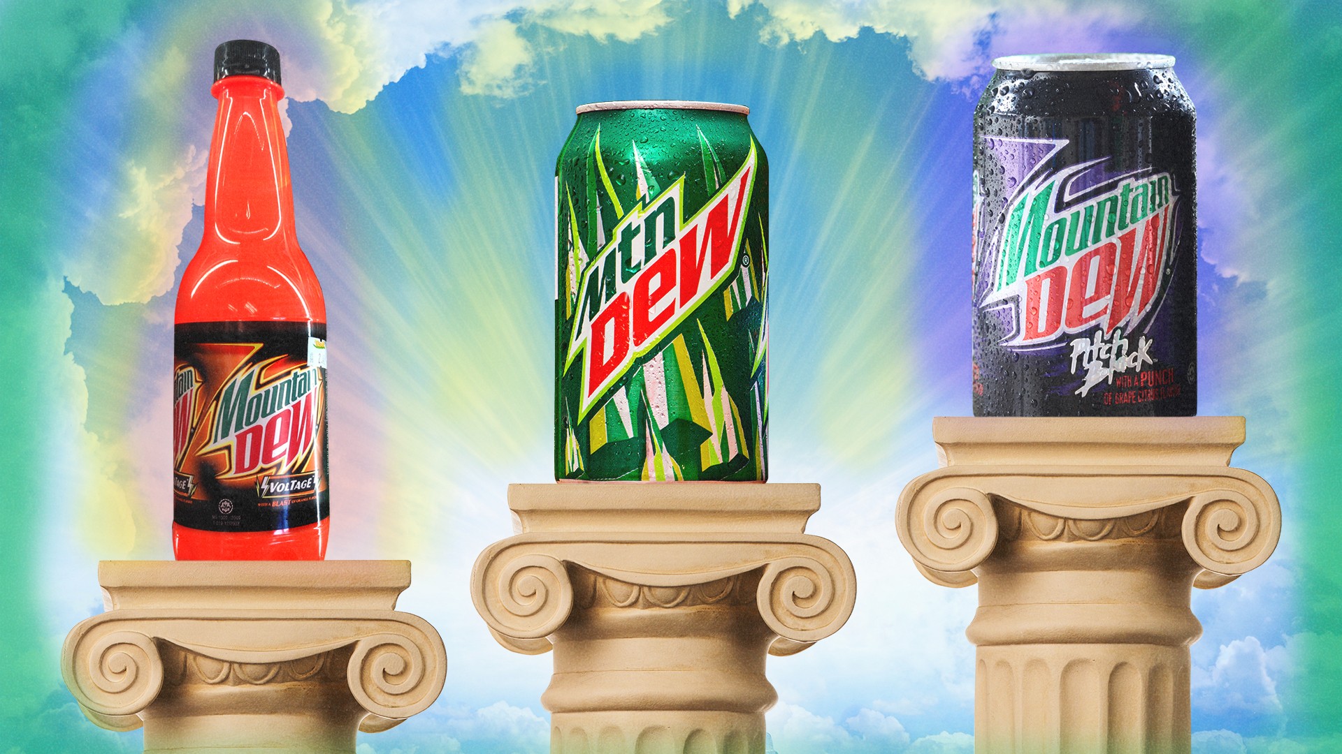 A Definitive Ranking Of Almost Every Flavor Of Mountain Dew
