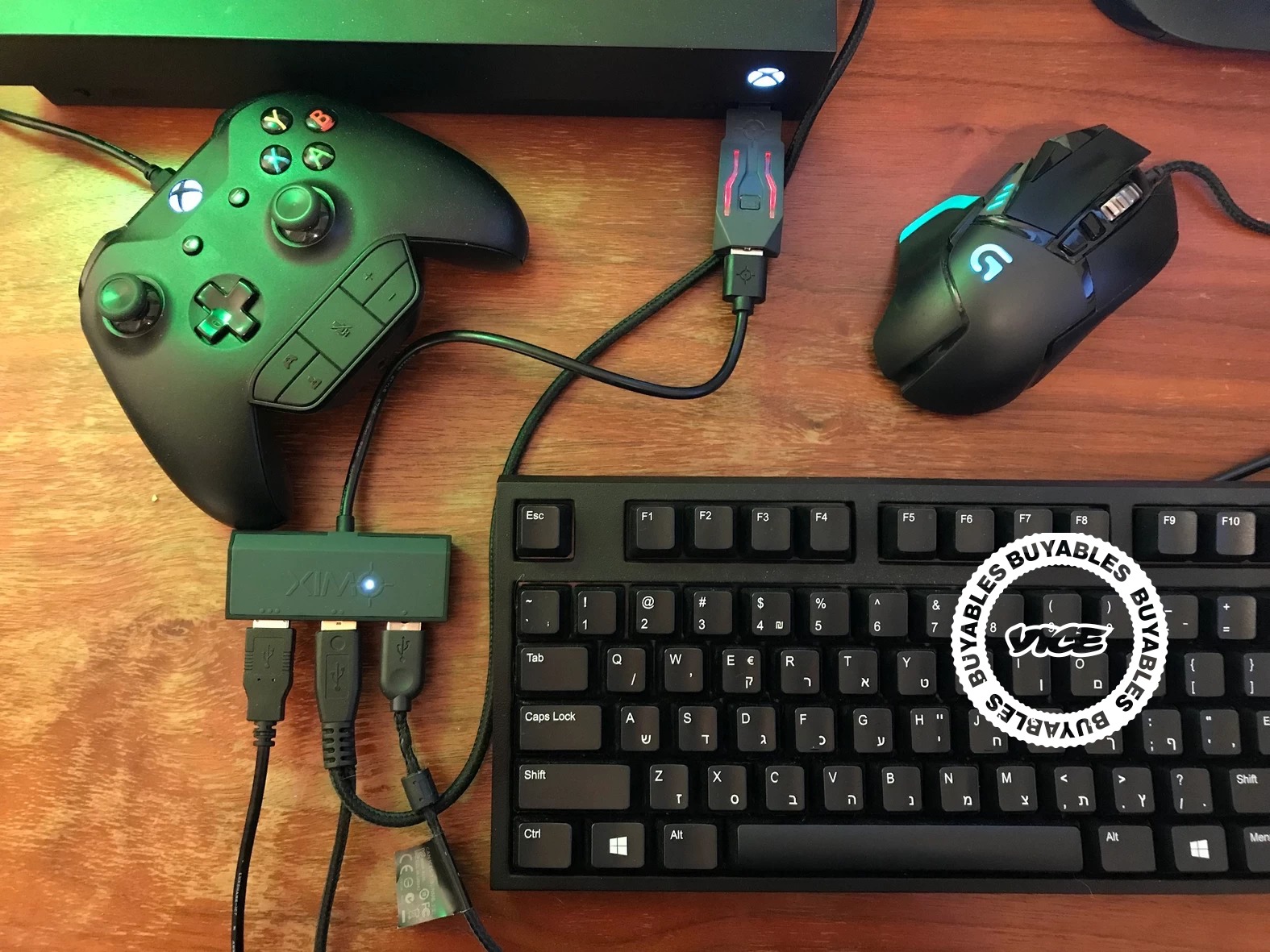 use keyboard and mouse on xbox one