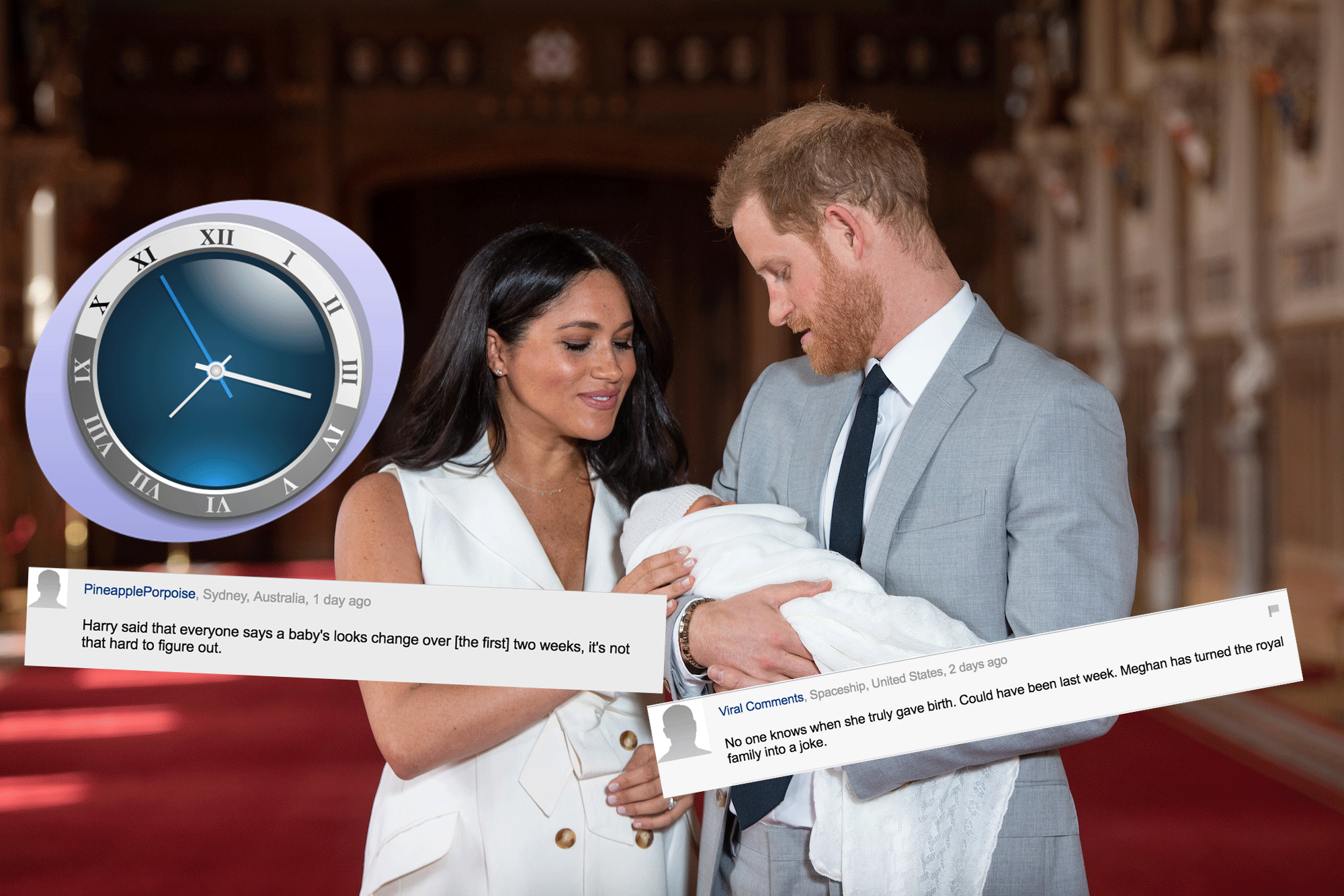 Inside The Conspiracy Theory That The Royal Baby Is Actually Two Weeks Old