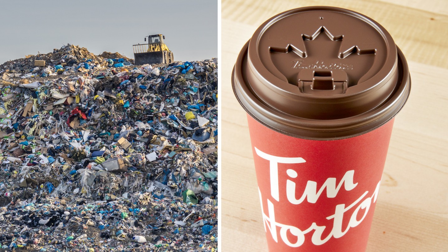 Tim Hortons unveils its new eco-friendly cup lids and cutlery