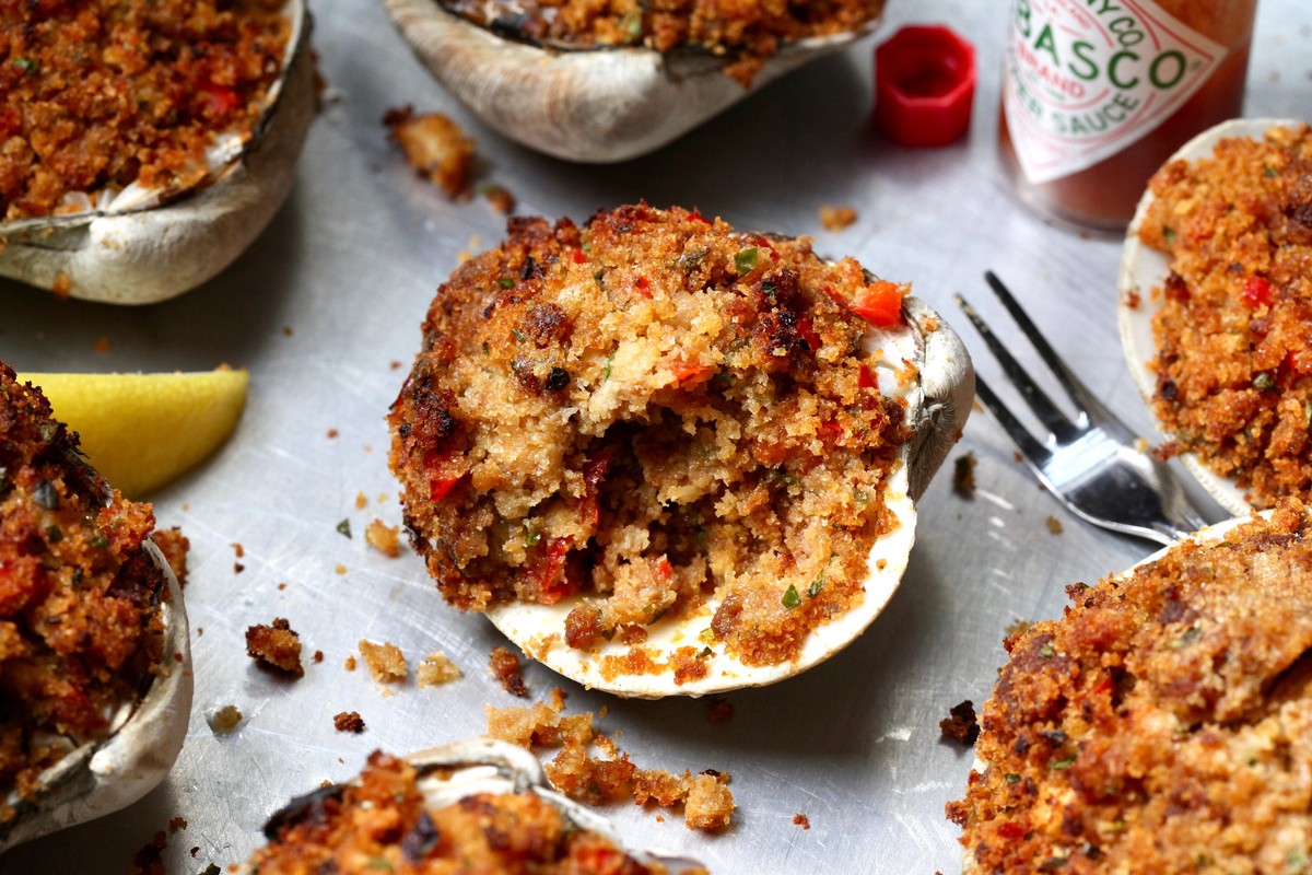 Stuffed Clams (AKA 'Stuffies') with 'Nduja - Well Seasoned Studio