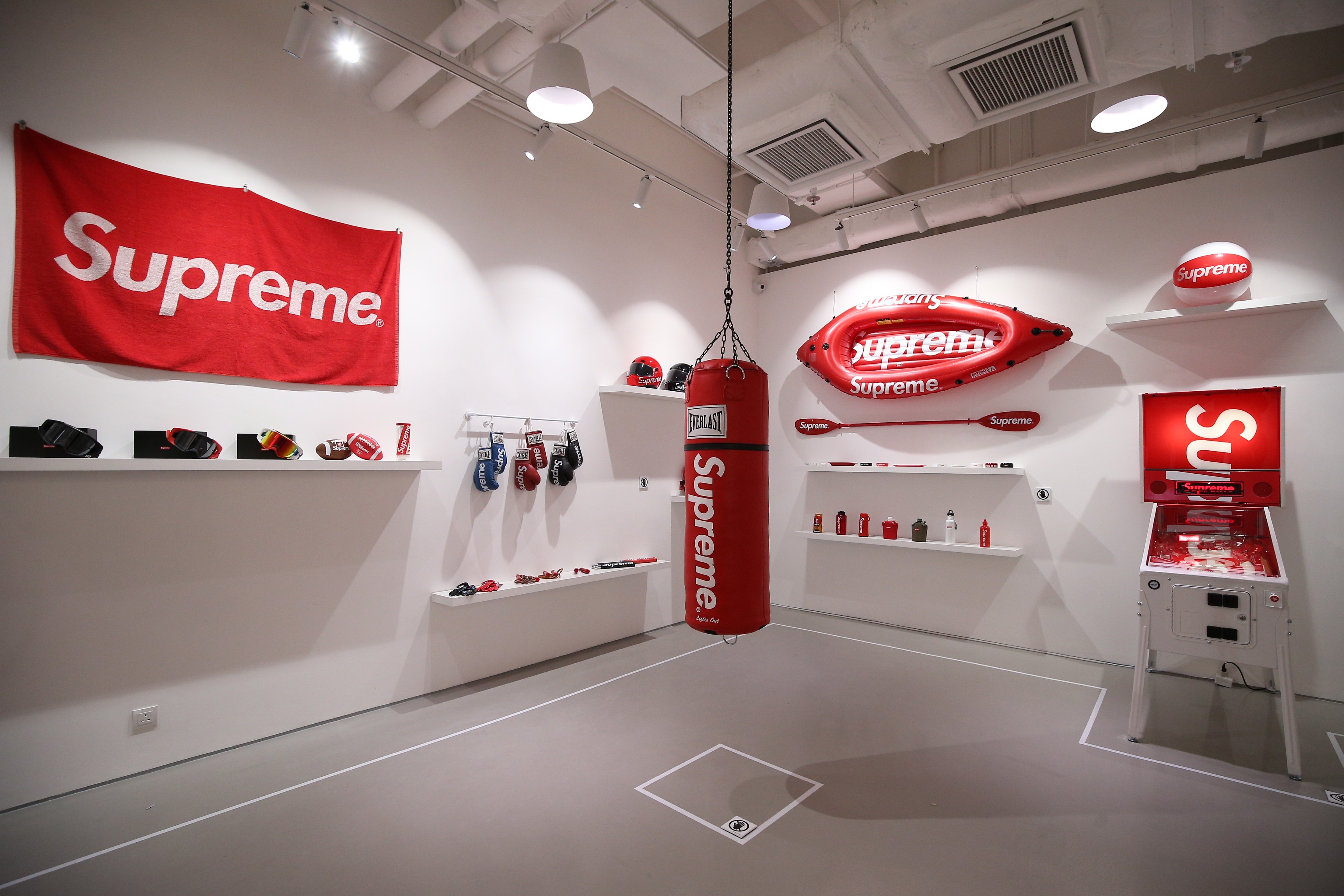 Sotheby's is auctioning a massive collection of Supreme products