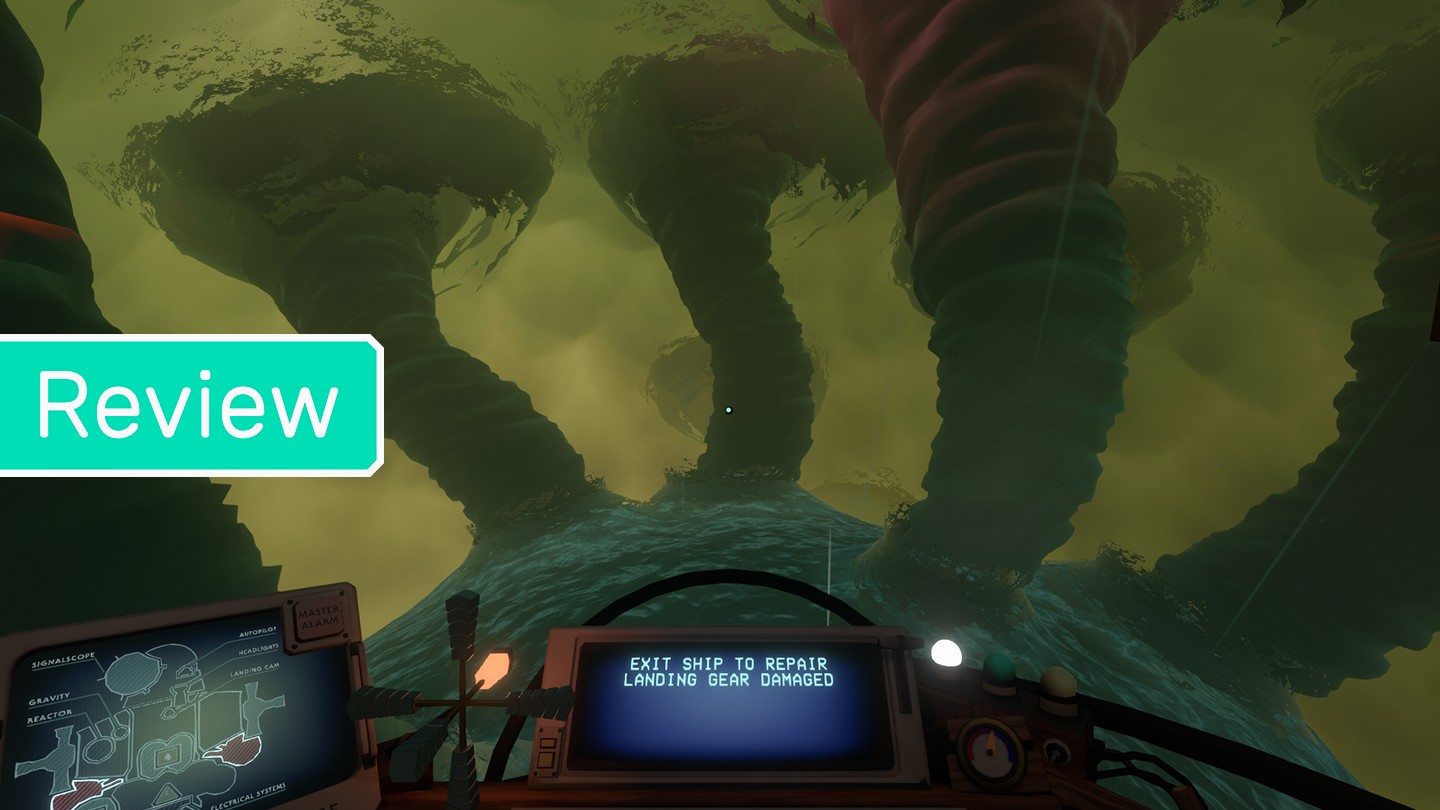 Beat the game recently. What (if anything) is this shooting star/satellite?  Seen every loop if you head immediately for your ship. : r/outerwilds