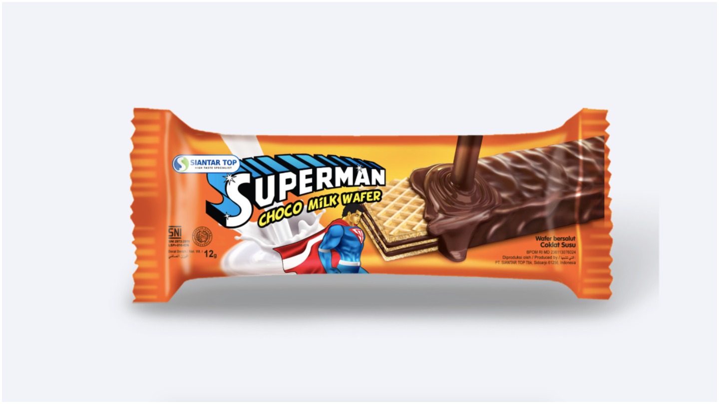 DC Comics Discovers it's Perfectly Legal for an Indonesian Company to  'Invent' Superman Chocolates