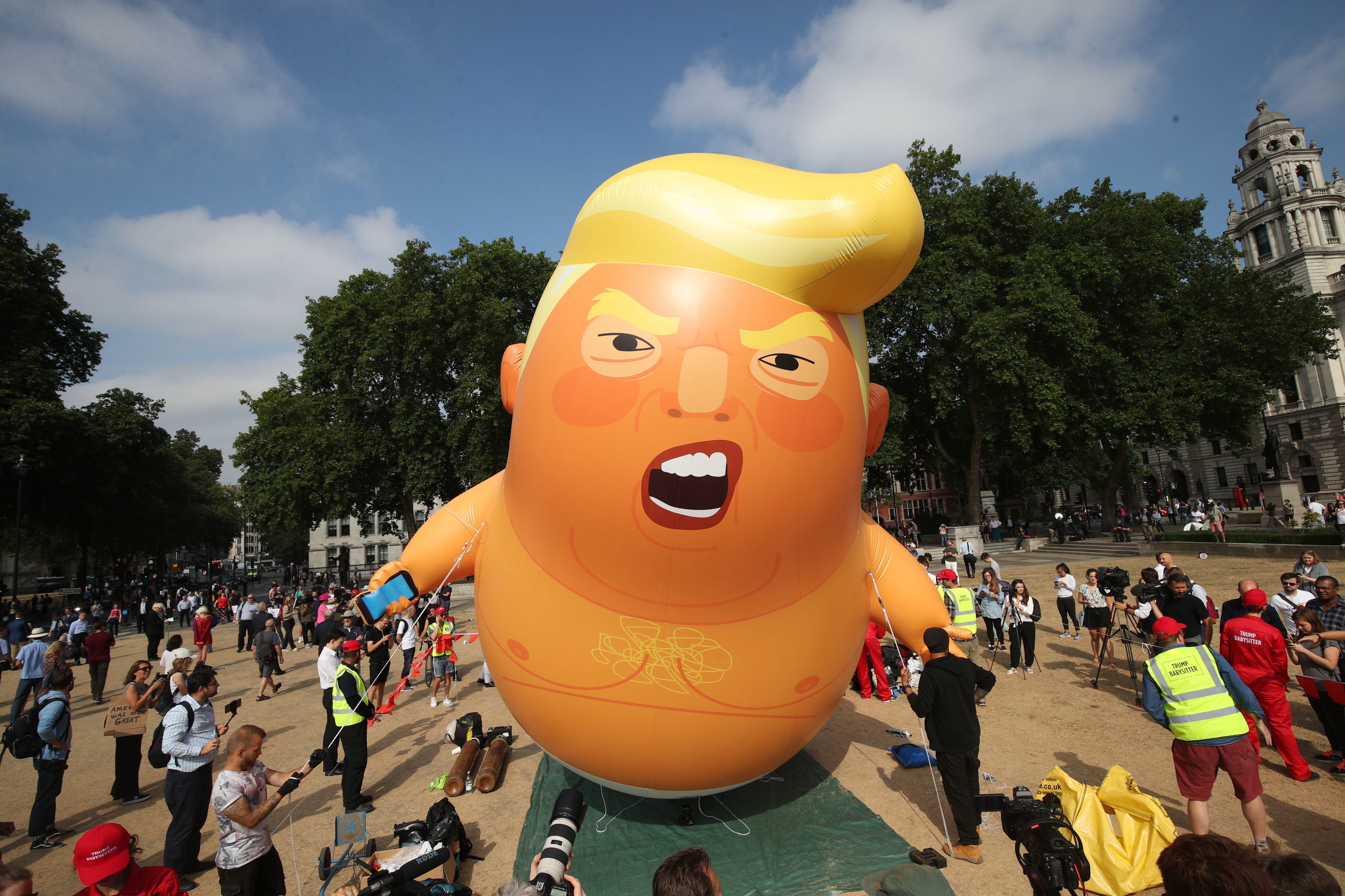 Trump Managed to Annoy a Lot of Brits Before He Even Landed in London