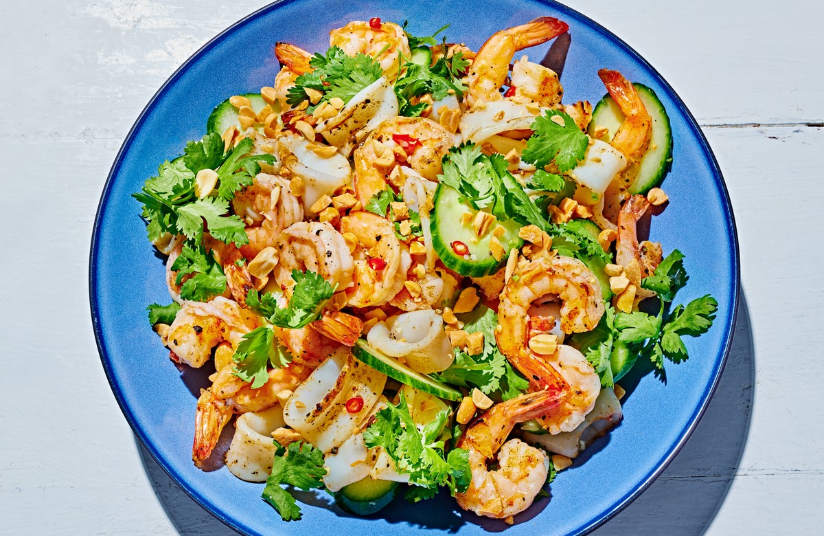 Grilled Squid and Shrimp with Fish Sauce Recipe - VICE