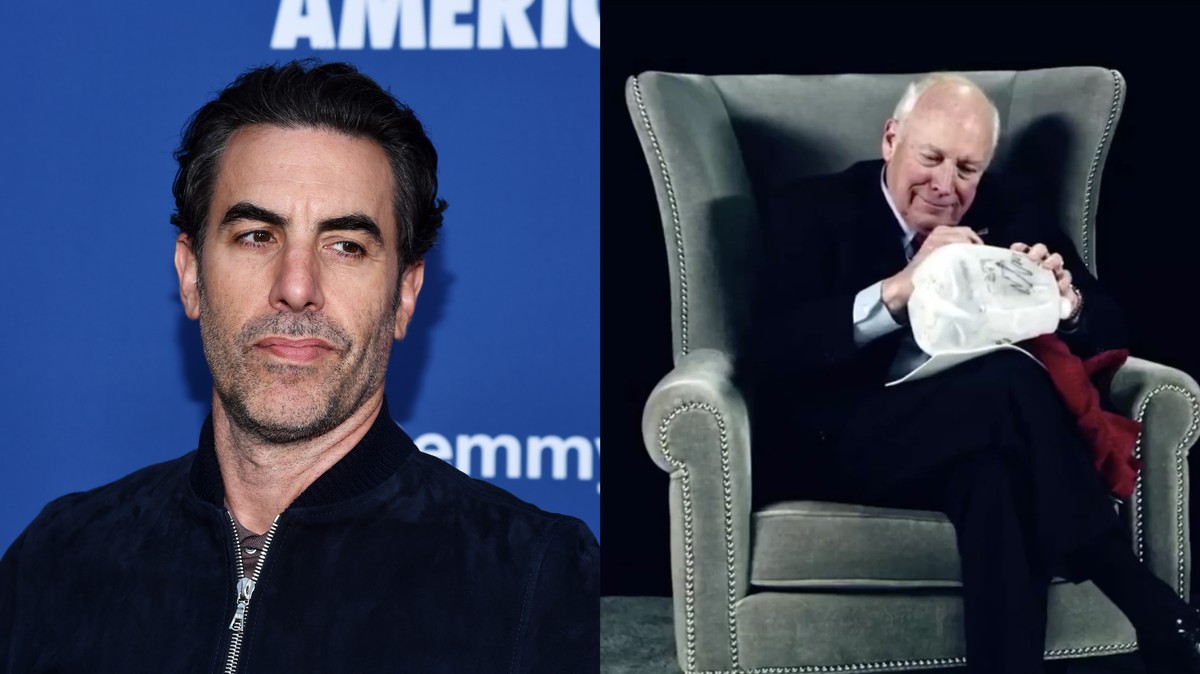 Sacha Baron Cohen Finally Explained How He Got Cheney To Sign A Waterboard Kit