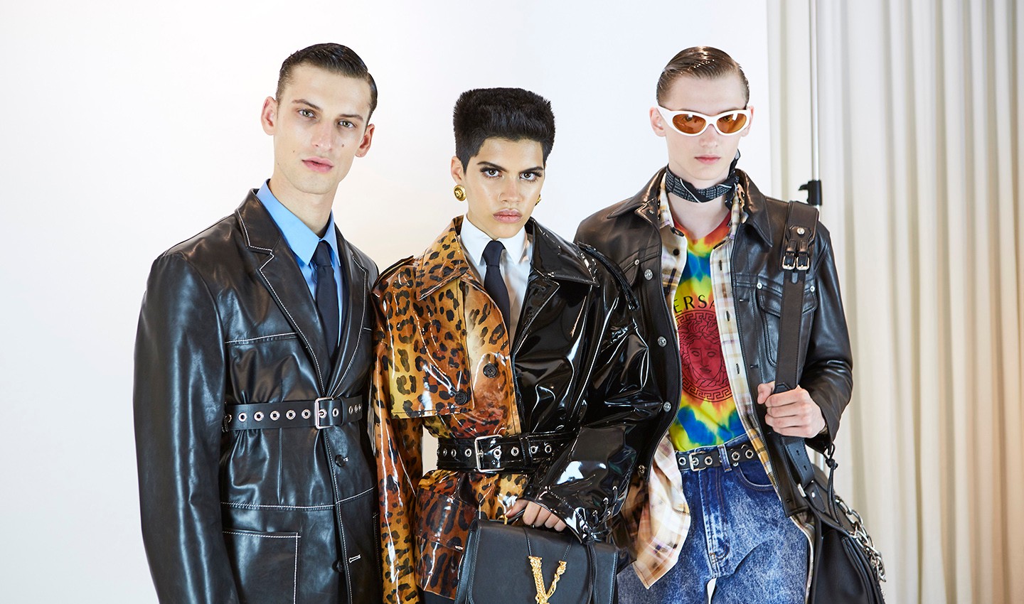 Versace Spring 2020: Post Punk and In Your Face - Global Fashion News